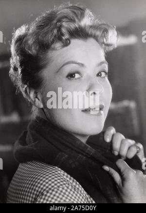 Heidemarie Hatheyer, österreichischen Fictitious character, Deutschland 1950er Jahre. Österreichische Schauspielerin Heidemarie Hatheyer, Deutschland 1950. Stockfoto