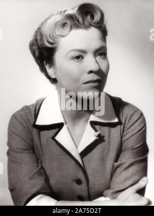 Heidemarie Hatheyer, österreichischen Fictitious character, Deutschland 1950er Jahre. Österreichische Schauspielerin Heidemarie Hatheyer, Deutschland 1950. Stockfoto