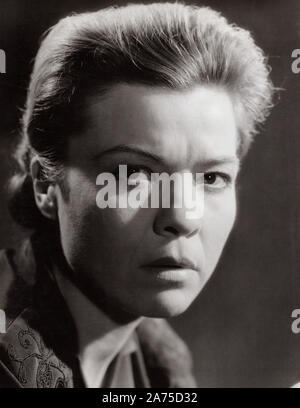 Heidemarie Hatheyer, österreichischen Fictitious character, Deutschland 1950er Jahre. Österreichische Schauspielerin Heidemarie Hatheyer, Deutschland 1950. Stockfoto