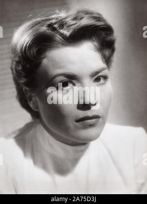 Heidemarie Hatheyer, österreichischen Fictitious character, Deutschland 1950er Jahre. Österreichische Schauspielerin Heidemarie Hatheyer, Deutschland 1950. Stockfoto