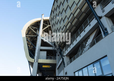 Cluj Napoca, Rumänien - 27 Okt, 2019: UEFA Elite Stadion Cluj Arena, Heimat des FC Universitatea Cluj. Stockfoto