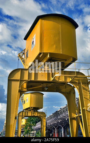 Estação das Docas, antiken Hafen, Belém, Pará, Brasilien Stockfoto