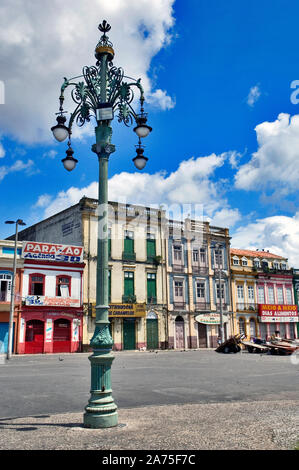 Praça do Relógio, Praça Siqueira Campos, Belém, Pará, Brasilien Stockfoto