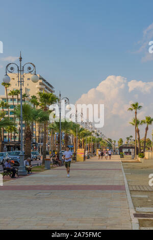 Eine typische Ansicht in Larnaca auf Zypern Stockfoto