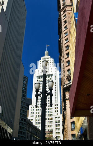 Edifício do Banespa, São Paulo, Brasilien Stockfoto