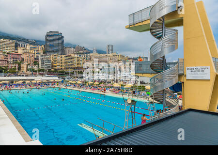 Ein Blick in Monte Carlo in Monaco Stockfoto