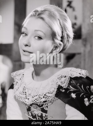 Christine Kaufmann, English österreichischen Plant im Film "Via Mala", Deutschland 1961. Deutsche österreichische Schauspielerin Christine Kaufmann in ihrem Film "Via Mala", Deutschland 1961. Stockfoto