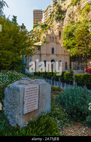 Ein Blick in Monte Carlo in Monaco Stockfoto