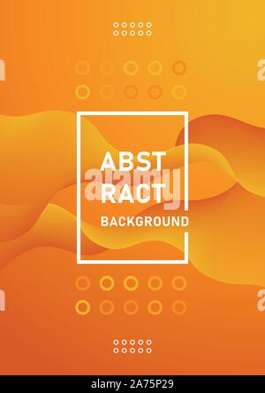 Liquid poster Abdeckung mit modernen UV-Farbe. Dunkel lila abstrakten geometrischen Vorlage mit Blend Shapes Stock Vektor