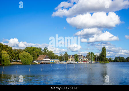 Müritz Siehe in roebel an der Müritz, Deutschland Stockfoto