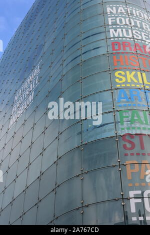 National Football Museum in Manchester Stockfoto