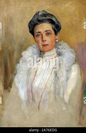 Porträt von Fürstin Zinaida Nikolayevna Yusupova'. Russland, Ca. 1902. Valentin Serov 1865-1911 Russland, Russisch, Bund, Stockfoto