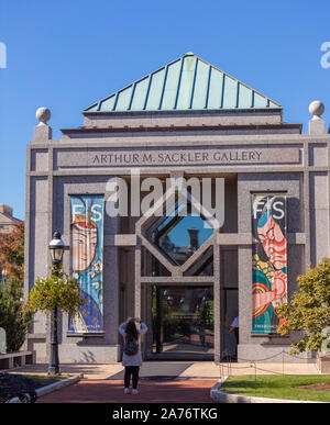WASHINGTON, DC, USA - Arthur M. Sackler Gallery, eine Art Museum der Smithsonian, auf der National Mall. Stockfoto