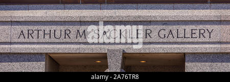 WASHINGTON, DC, USA - Arthur M. Sackler Gallery, eine Art Museum der Smithsonian, auf der National Mall. Stockfoto