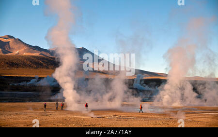 El Tatio Geysire, Atacama, Chile Stockfoto