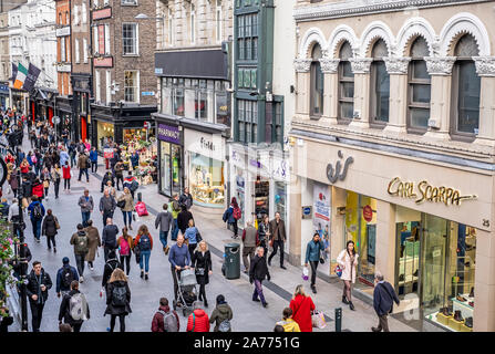 Grafton Street, Dublin, Irland Stockfoto