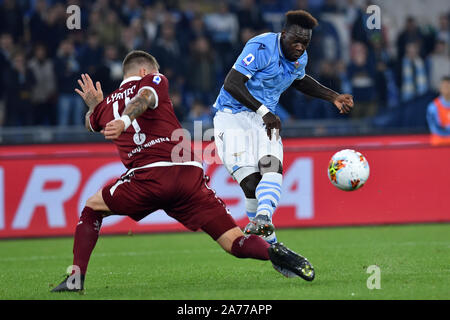 Rom, Italien. 31 Okt, 2019. Fußball Serie A Lazio v Torino, Olimpic Stadium. Rom (Italien), 30. Oktober 2019 Felipe Caicedo Credit: Unabhängige Fotoagentur/Alamy leben Nachrichten Stockfoto