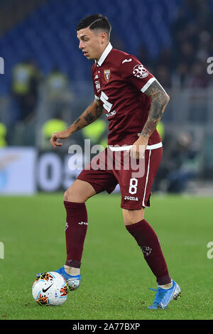 Rom, Italien. 31 Okt, 2019. Fußball Serie A Lazio v Torino, Olimpic Stadium. Rom (Italien), 30. Oktober 2019 Daniele Baselli Credit: Unabhängige Fotoagentur/Alamy leben Nachrichten Stockfoto