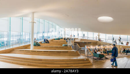 Helsinki Central Library Oodi Stockfoto