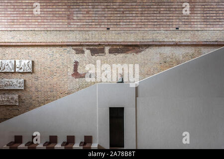 Das Neue Museum auf Museuminsul, Berlin, Deutschland Stockfoto