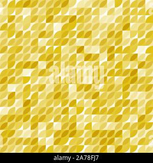 Nahtlose moderne Vector Pattern mit goldenen Elemente Stock Vektor