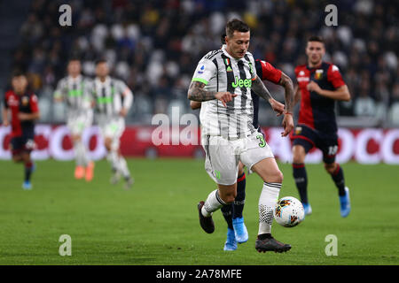 Torino, Italien. 30. Oktober 2019. Italienische Serie A Juventus FC vs Genua CFC. Federico Bernardeschi von Juventus Turin. Stockfoto