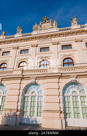 Albertina Museum, Altstadt, Wien, Österreich Stockfoto