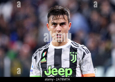 Torino, Italien. 30. Oktober 2019. Italienische Serie A Juventus FC vs Genua CFC. Paulo Dybala von Juventus Turin. Stockfoto