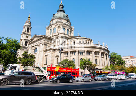 Saint Stephen's Basilica, Bajcsy-Zsilinszky utca 6, Budapest, Ungarn Stockfoto