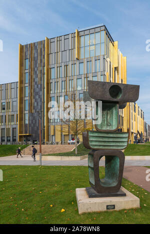 Die neue Hauptbibliothek Gebäude an der Universität von Birmingham in Edgbaston, Birmingham, Großbritannien Stockfoto