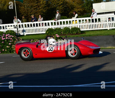 Anthony Taylor, Mc Laren-Chevrolet M1B, Pfingsten Trophy, Sport Prototypen, pre-1966, Goodwood Revival 2019, September 2019, Automobile, Autos, Stromkreis Stockfoto