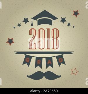 Niedlichen Vögel Liebe auszudrücken. Valentinstag Thema. Vector Illustration Stock Vektor