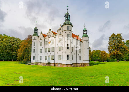 Schloss Ahrensburg bei Hamburg Stockfoto