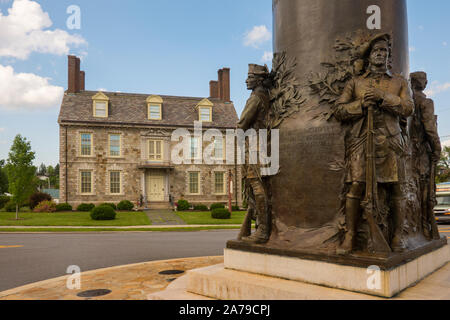 Ticonderoga Historical Society New York Stockfoto