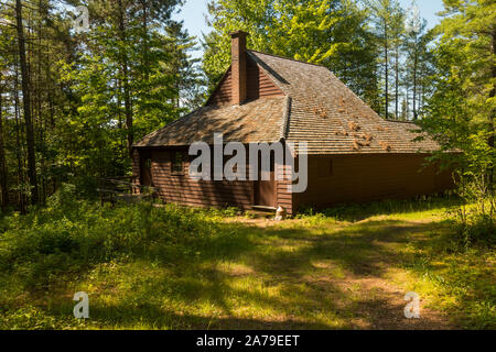 Rockwell Kent Studio bei asgaard Farm und Molkerei Au Sable Gabeln NY Stockfoto