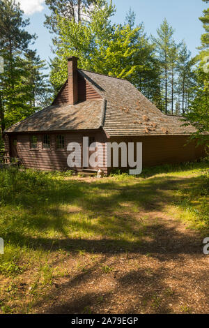 Rockwell Kent Studio bei asgaard Farm und Molkerei Au Sable Gabeln NY Stockfoto