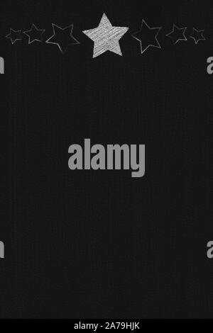 Schiefertafel mit Weihnachtsmotiv und kopieren Raum Stockfoto