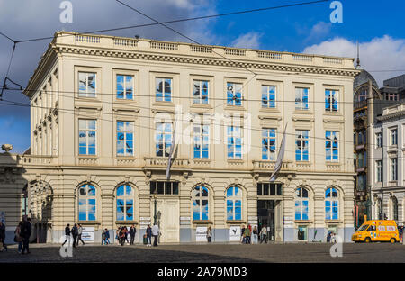 Musée Magritte, Place Royale, Brüssel, Belgien. Stockfoto