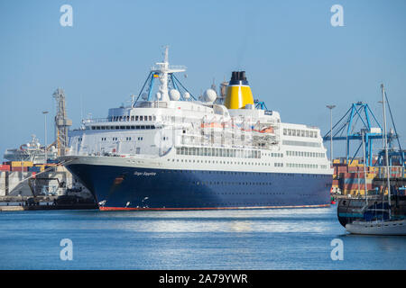 MS Saga Sapphire Kreuzfahrtschiff. Stockfoto