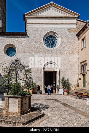 Italia Marche Osimo Kathedrale San Leopardo | Italien Marche Osimo San Leopardo Kathedrale Stockfoto