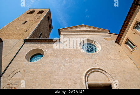 Italia Marche Osimo Kathedrale San Leopardo | Italien Marche Osimo San Leopardo Kathedrale Stockfoto