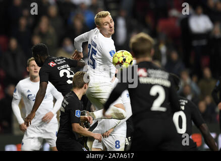 Kopenhagen, Dänemark. 31 Okt, 2019. Victor Nelsson, FC Kopenhagen während der sydbank Cup Fußball-Match zwischen dem FC Kopenhagen und FC Nordsjælland von Telia Parken, Kopenhagen, Dänemark. Credit: Lars Moeller/ZUMA Draht/Alamy leben Nachrichten Stockfoto