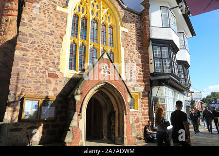 St Martin's Church auf Kathedrale in Exeter, Devon, Großbritannien Stockfoto