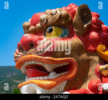 Tin Hau Tempel in Repulse Bay auf Hong Kong Island Stockfoto