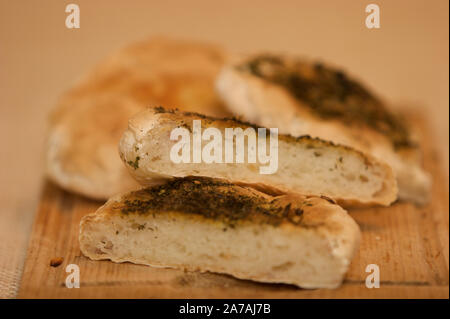 Hausgemachte Oregano Brot Stockfoto