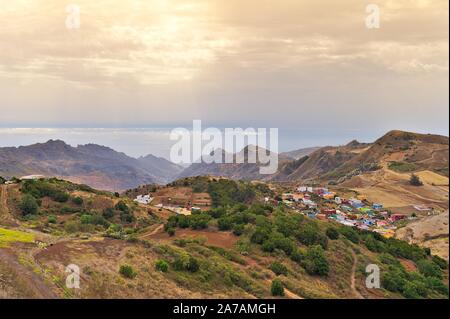 Mirador de Jardina auf Teneriffa im Sommer Stockfoto