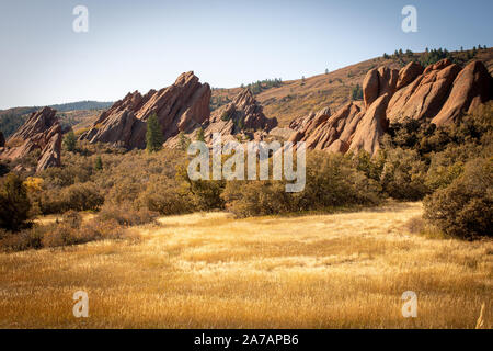 Roxburough State Park Denver Colorado Stockfoto