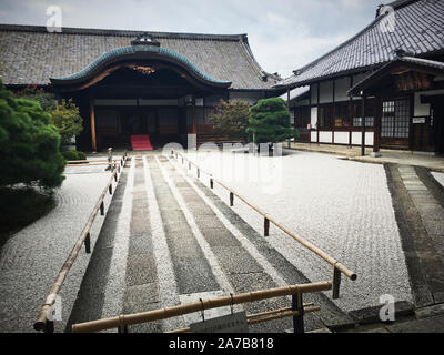 Toji Tempel, Minami-Ku, Kyoto-shi-Nishikujonandencho. Shingon buddhistischen Tempel in 796 gegründet. Toji hat die höchste Pagode bei 57 Meter hoch. Stockfoto