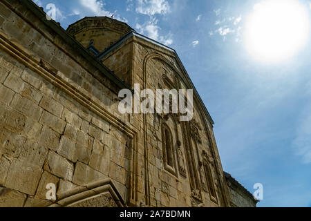 Ananuri ist eine Burganlage auf der Aragvi Fluss in Georgien. Ananuri Schloss liegt ca. 70 Kilometer von Tiflis entfernt. Stockfoto