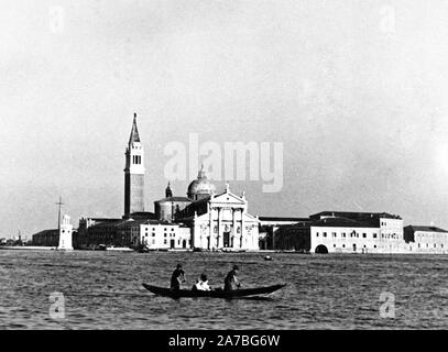 Eva Braun Collection (Album 4) - Malerische Foto von Venedig Italien Ca. 1930s Stockfoto